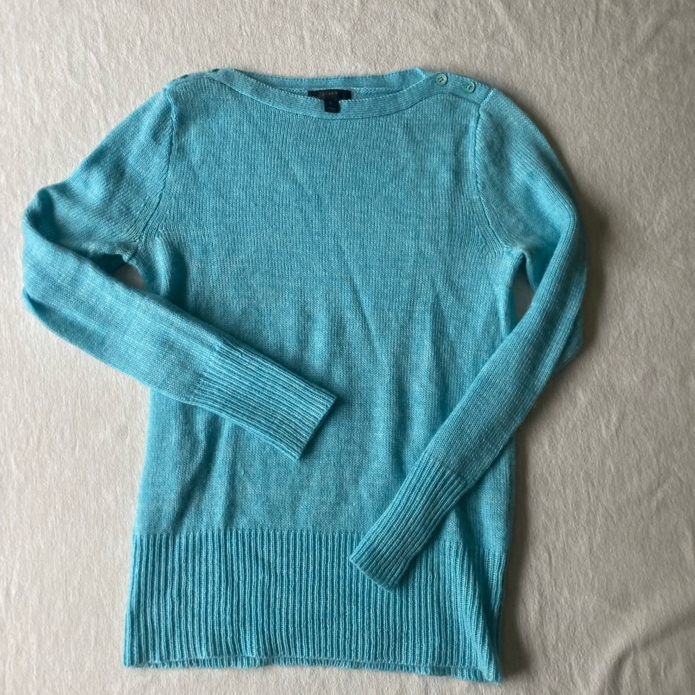 JCrew medium Women's Blue Sweater EXCELLENT condition!!!